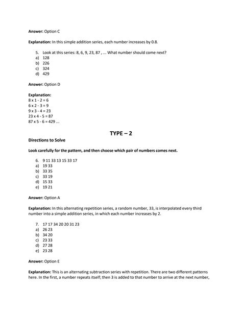 SOLUTION Logical Reasoning Number Series Studypool