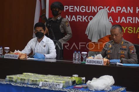 Pengungkapan Jaringan Narkoba Internasional Antara Foto