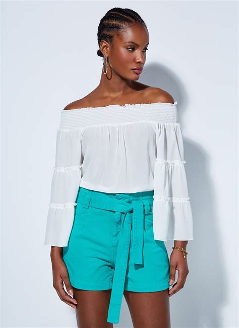 Blusa Le Lis Blanc Seda Analia Feminina Blusa Le Lis Blanc