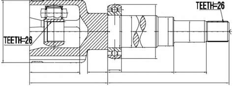 Przegub Nty Przegub Wewnętrzny Ford Focus Ii C Max 03 Opinie i ceny