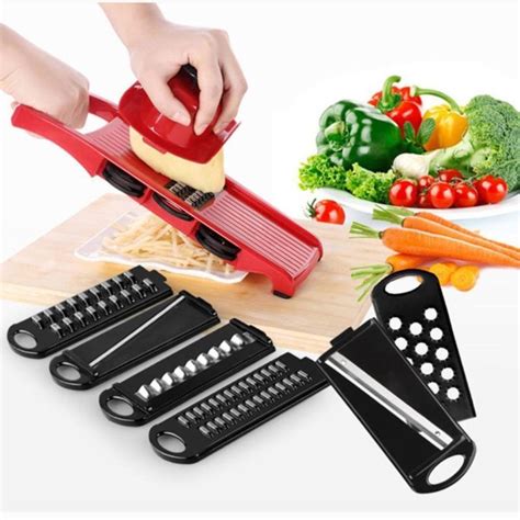 Ralador Fatiador Cortador Legumes Chefe Multifuncional 6 Em 1 Shopee