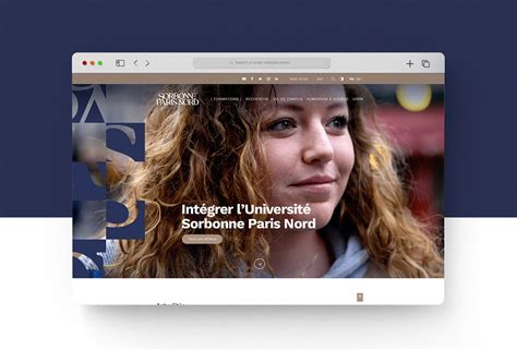 Identité Visuelle Université Sorbonne Paris Nord Behance