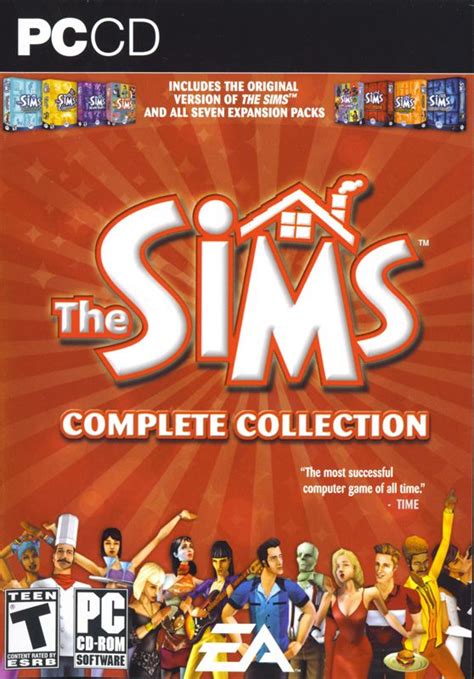 The Sims Complete Collection 2005 Box Cover Art Mobygames