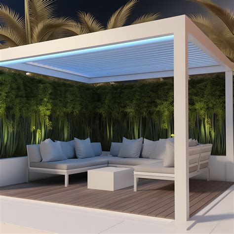 Custom aluminum pergola designs