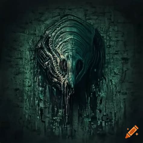 D Game With H R Giger Inspired Alien Creature