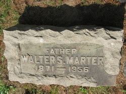 Walter S Marter 1871 1956 Homenaje De Find A Grave