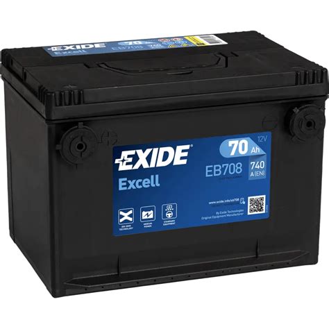 BATTERIE DEMARRAGE FULMEN EXIDE 12V 70Ah 740A Borne AMERICAINE à