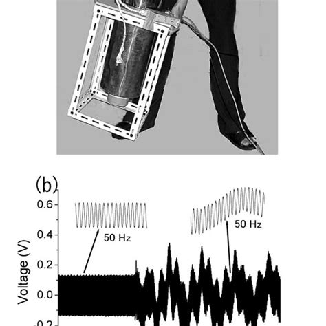 The Output Signal Of The Mobile Rf SQUID Magnetometer And The Change Of