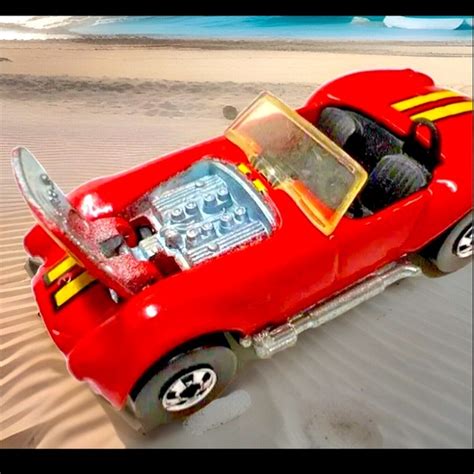 Mattel Toys Hot Wheels Vtg Classic Cobra Moving Parts Convertible Collector Nib