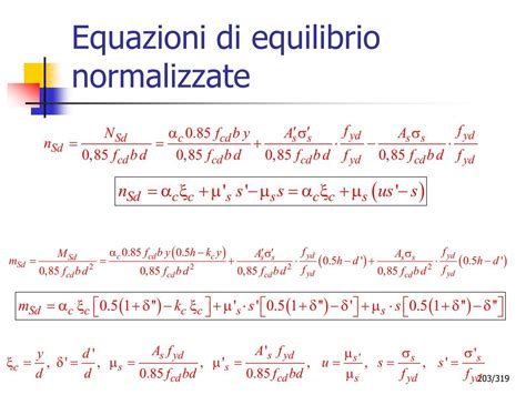 Equazioni Di Equilibrio N