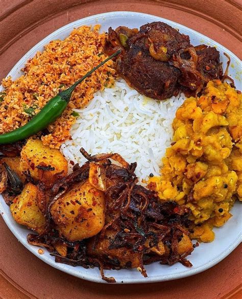 Fried Dried Fish With Onions Coconut Sambol Deviled Potatoes