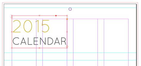 Create A Retro Wall Calendar In Adobe Indesign