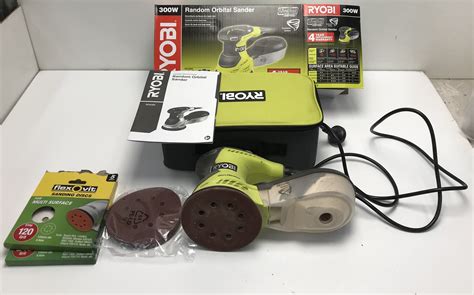 Ryobi Random Orbital Sander Lot 1123421 Allbids