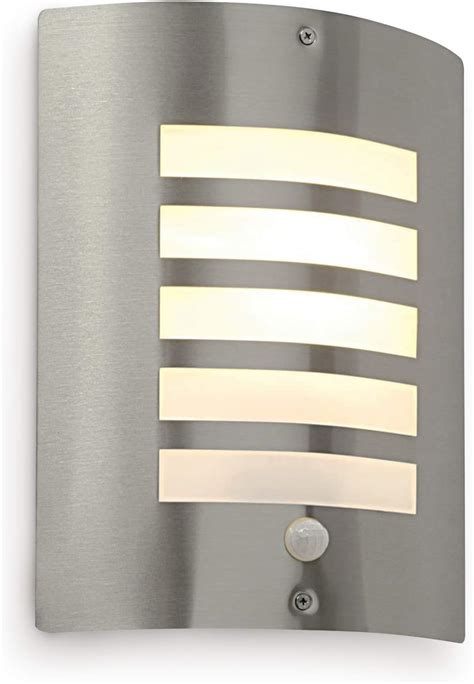 Saxby Rh60 Outside Sensor Light Mains Powered Wall Outdoor Pir Wall Lights Bulkhead Light