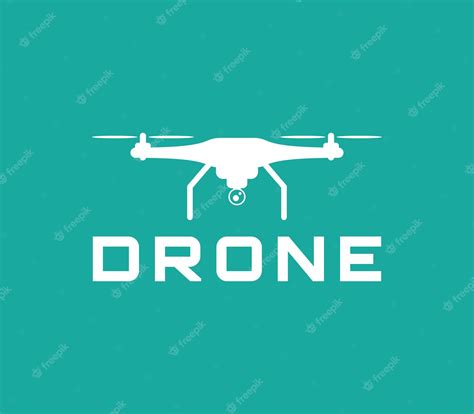 Premium Vector Drone Logo Design Template