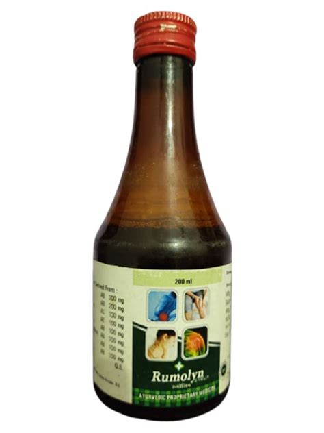 Ml Ayurvedic Ramolyn Syrup For Joint Pain Relief At Rs In Bharuch