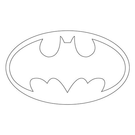 How to Draw The Batman Logo Step by Step