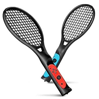 Amazon TNP Tennis Racket Compatible With Nintendo Switch Joy Con