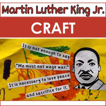 Martin Luther King Jr. Craft for All Ages by Xiana's Playroom | TPT