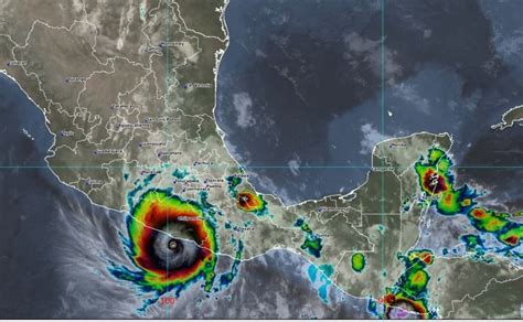 Huracán Otis Categoría 5 Golpeará Guerrero El 25 De Octubre