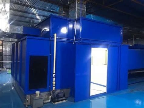 Iron Mirror Painting Plant Booth For Industrial Automation Grade