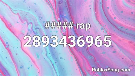 Rap Roblox Id Roblox Music Codes