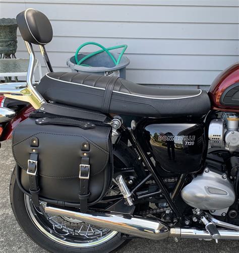 2016 Triumph Bonneville T120 Saddlebags