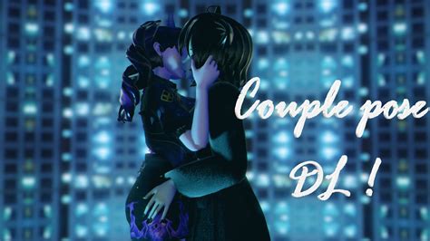 Mmd Dl Couple Pose Pack By Lovelyrosselia On Deviantart