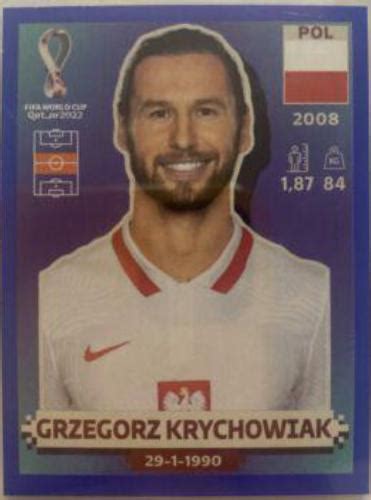 Grzegorz Krychowiak POL13 Prices 2022 Panini World Cup Qatar