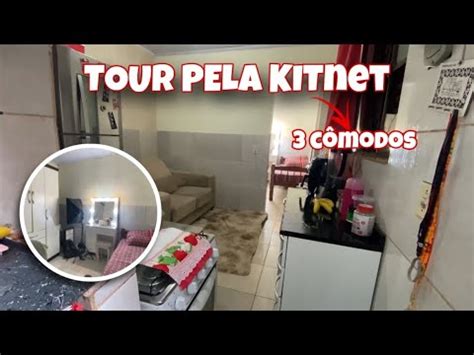 TOUR PELA KITNET DE 3 CÔMODOS Atualizado antes da reforma YouTube