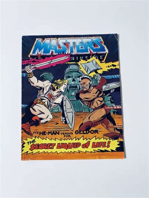 Masters Of The Universe He Man Motu Mini Comic Vintage 1981 Mattel £7