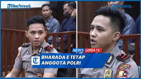 Bharada E Richard Eliezer Tetap Anggota Polri Tak Dipecat YouTube