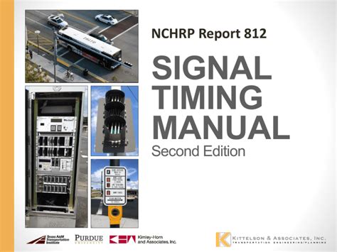 Signal Timing Manual Second Edition