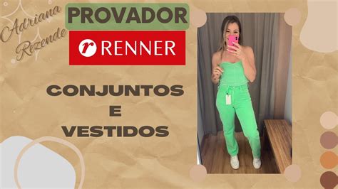 Provador Renner Conjuntos E Vestidos S Cole O Nova Youtube