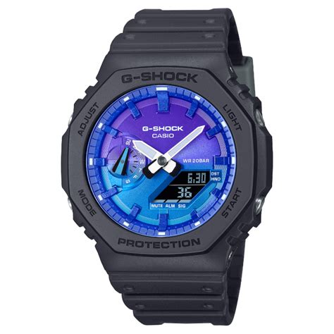 GA 2100FL 1A G SHOCK تناظري رقمي السلسلة 2100 CASIO MIDDLE EAST