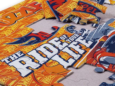 RUIBAL Los Juegos De La Familia Puzzle Hot Wheels 3