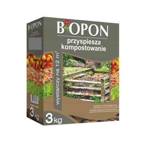 Biopon Przyspiesza Kompostowanie Komposter Niska Cena Na Allegro Pl