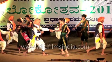 Folk Dancers Of Karnataka Dance To Roti Bissi Song Youtube