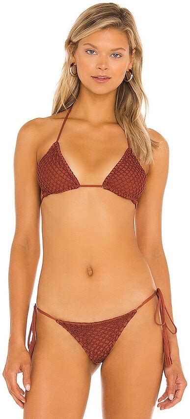 Acacia Humuhumu Crochet Bikini Top Shopstyle Two Piece Swimsuits