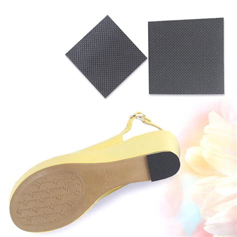 1pair Anti Slip Self Adhesive Shoes Mat Durable High Heel Sole Protector Rubber Pads Cushion Non