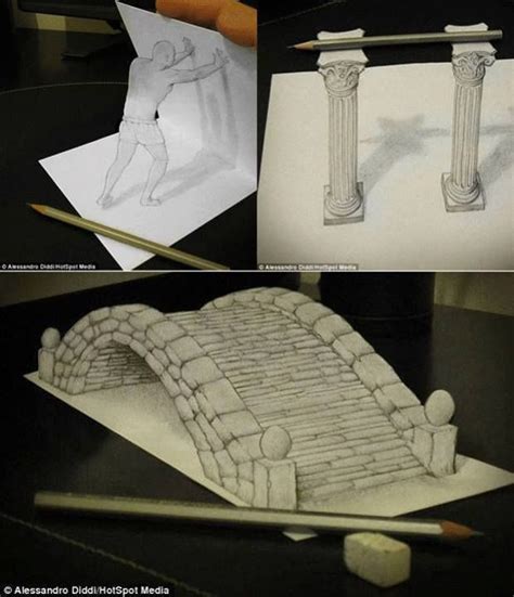 38 best images about 3D drawing ideas on Pinterest | Pen drawings, In ...