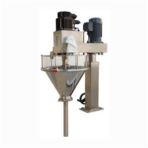 Stainless Steel Collar Type Servo Auger Filler Machine At