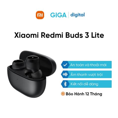 Tai nghe Xiaomi Redmi Buds 3 Lite Tai nghe không dây Tai nghe TWS