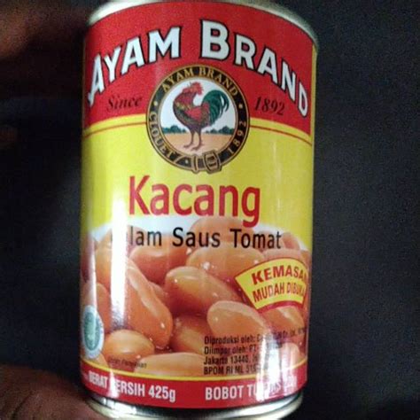 Jual Ayam Brand Baked Beans Original 425gr Makanan Kaleng Kacang Kaleng