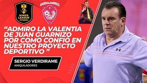 El Pibe Verdirame Y Su Amor A Aniquiladores Juansguarnizo Y Su