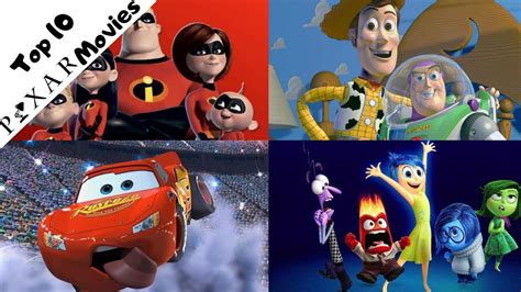 Top 10 Pixar Movies