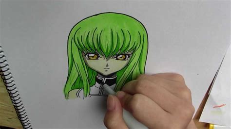 ♥code Geass Cc Speed Drawing Youtube