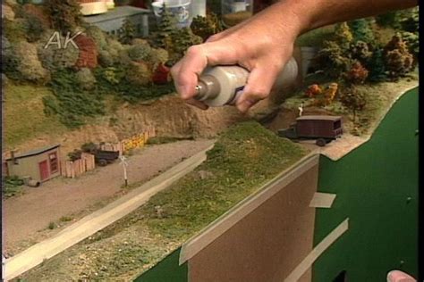 How To Retexture Model Railroad Scenery Ground Cover Modelrailroader