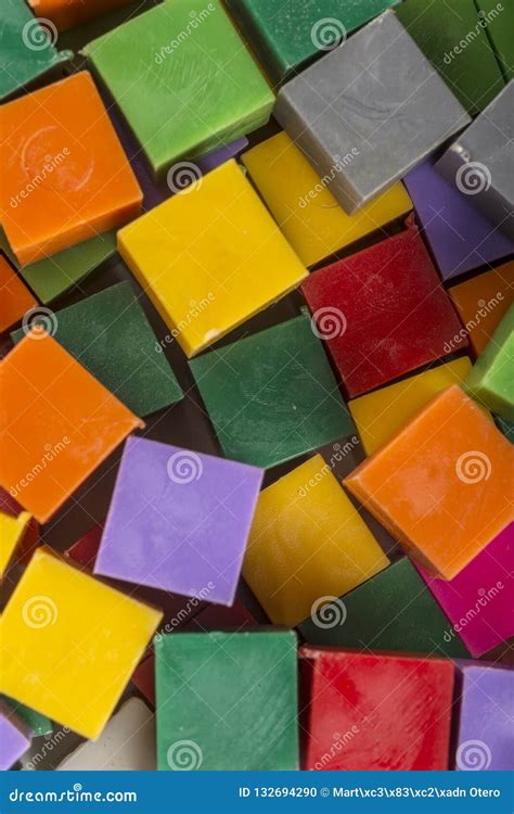 Set Of Colored Cubes Stock Photo Image Of Ancient Element 132694290