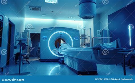 Medical Innovation Hub Mri Or Ct Scanner In Hospital Laboratory